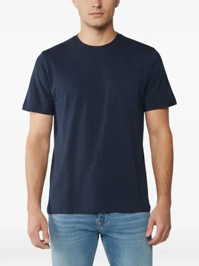 Pre-owned Hermes Crew-neck Short-sleeve T-shirt In Blue