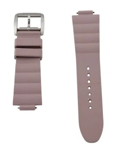Pre-owned Hermes Cut Watch 20mm Strap In Purple