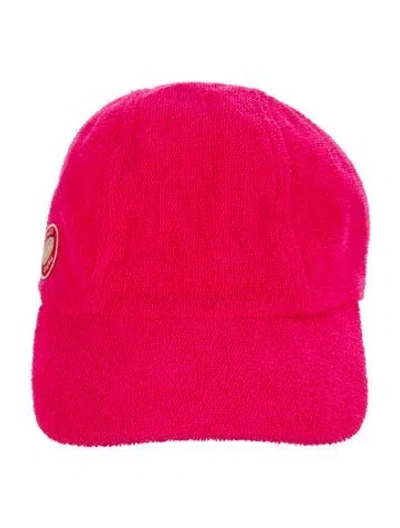 Pre-owned Hermes Davis Baseball Hat In Pink