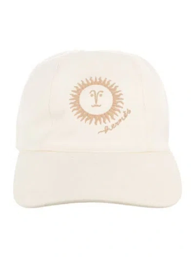 Pre-owned Hermes Davis Sunshine Cap In Neutrals