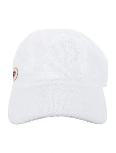 Pre-owned Hermes Davis Sunshine Hat W/tags In White