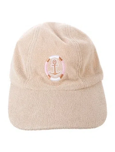 Pre-owned Hermes Davis Yacht Cap W/tags In Neutrals
