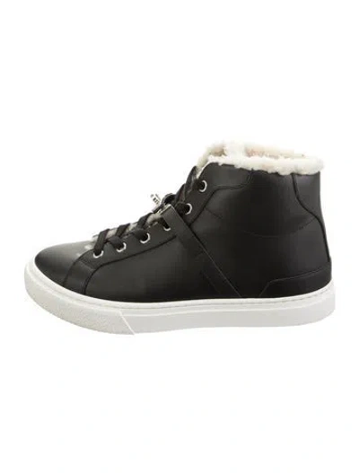 Pre-owned Hermes Daydream Sneakers In Black