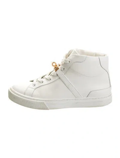 Pre-owned Hermes Daydream Sneakers In White