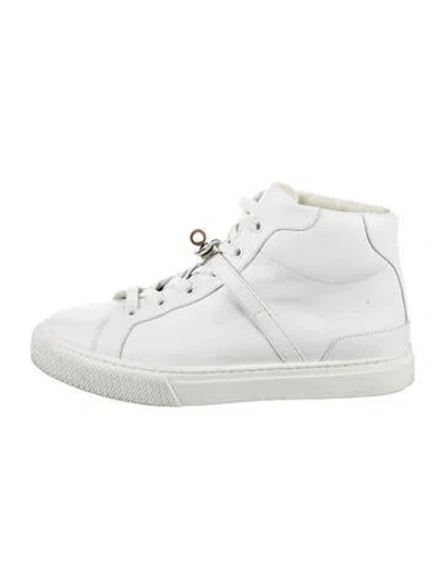 Pre-owned Hermes Daydream Sneakers In White