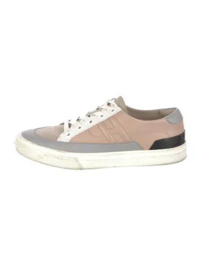 Pre-owned Hermes Deep Sneakers In Neutrals