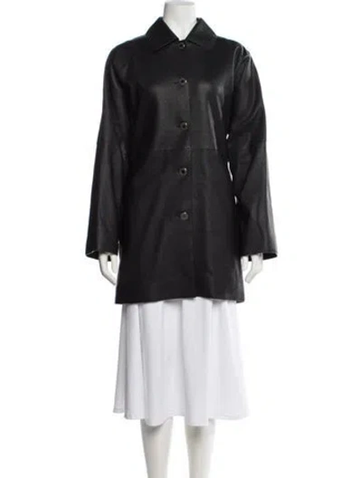 Pre-owned Hermes Deer Fur Jacket W/ Tags In Black