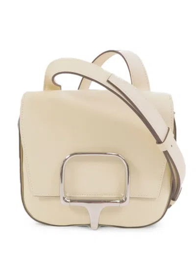 Pre-owned Hermes Della Cavalleria Epsom-leather Shoulder Bag In Neutral