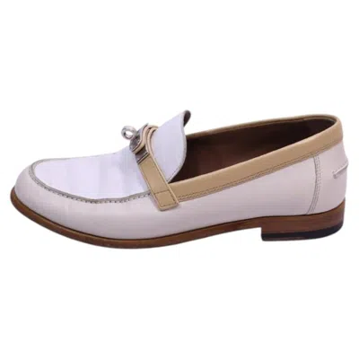 Pre-owned Hermes Hermès Destin Loafers - Eu 37.5 In Gray