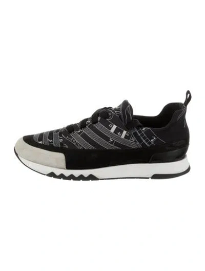 Pre-owned Hermes Dies Et Hore Stadium Sneakers In Multi