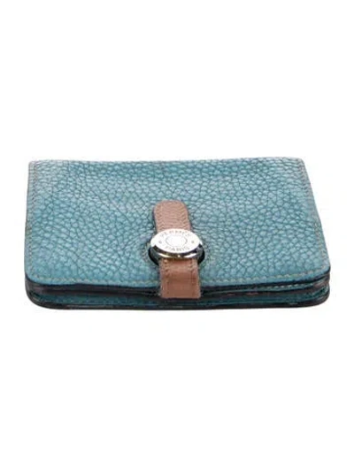 Pre-owned Hermes Dogon Cardholder In Multi