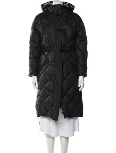 Pre-owned Hermes Down Coat In Black