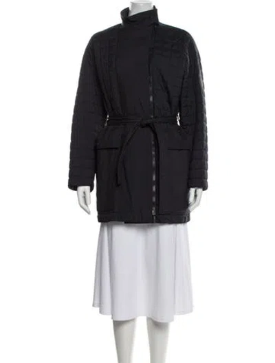 Pre-owned Hermes Down Coat In Blue