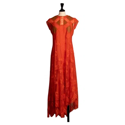 Pre-owned Hermes Hermès Dress By Nadège Vanhee Cruise 2019 In Red