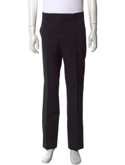 Pre-owned Hermes Dress Pants In Blue