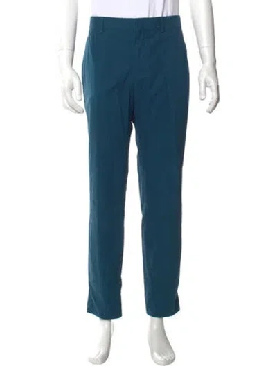 Pre-owned Hermes Dress Pants In Blue