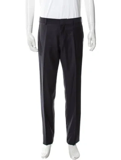 Pre-owned Hermes Dress Pants In Blue