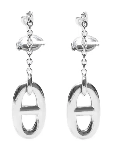 Pre-owned Hermes Drop-design Earrings