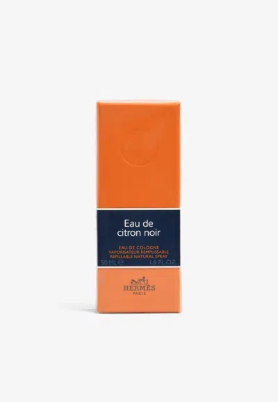 Hermes Eau De Citron Noir Eau De Cologne Refillable Spray - 50ml In Transparent