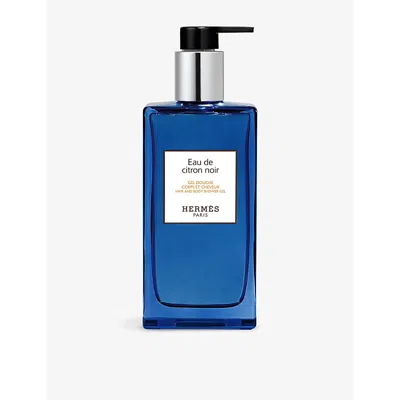 Hermes Eau De Citron Noir Hair And Body Shower Gel In White