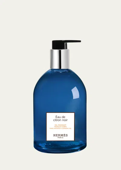 Hermes Eau De Citron Noir Hand And Body Cleansing Gel, 10.1 Oz. In White