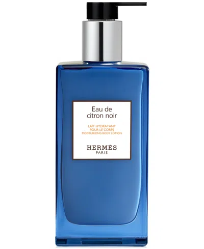 Hermes Eau De Citron Noir Moisturizing Body Lotion, 6.5 Oz. In Blue