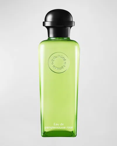 Hermes Eau De Pamplemousse Rose Eau De Cologne Spray, 3.3 Oz. In White