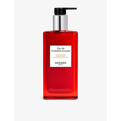 Hermes Eau De Rhubarbe Écarlate Body Lotion In White