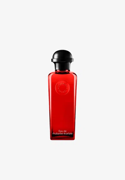 Hermes Eau De Rhubarbe Ecarlate Eau De Cologne - 100 ml In Red