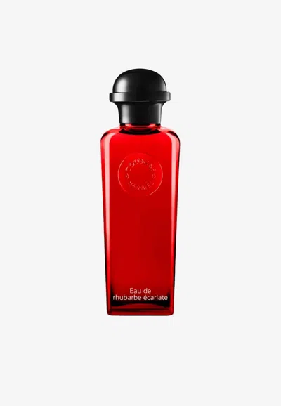 Hermes Eau De Rhubarbe Ecarlate Eau De Cologne - 200 ml In Red