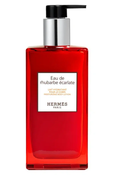 HERMES HERMÈS EAU DE RHUBARBE ÉCARLATE MOISTURIZING BODY LOTION