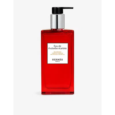 Hermes Eau De Rhubarbe Écarlate Shower Gel Hair And Body Shower Gel In White