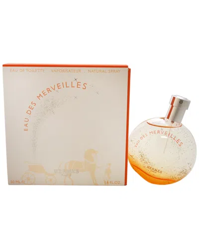 Hermes Eau Des Merveilles 1.6oz Eau De Toilette Spray In Transparent
