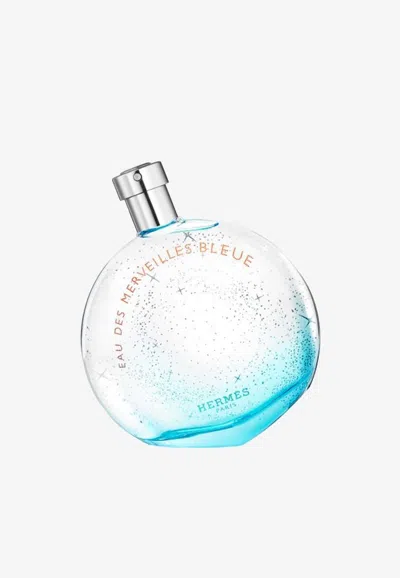 Hermes Eau Des Merveilles Bleue Eau De Toilette - 100 ml In Transparent