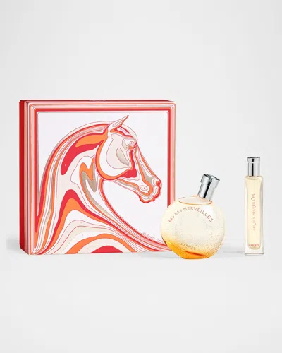 Hermes Eau Des Merveilles Eau De Toilette Gift Set