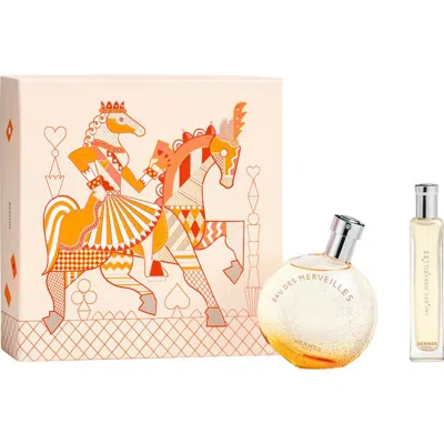 Hermes Hermès Eau Des Merveilles Eau De Toilette Gift Set In Transparent
