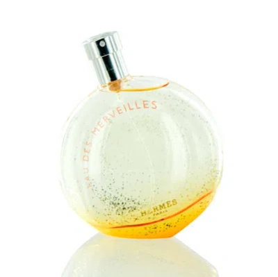 Hermes Eau Des Merveilles Edt Spray Tester 3.3 oz (100 Ml) For Women In Transparent