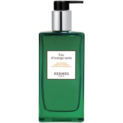 HERMES EAU D'ORANGE VERTE HAIR AND BODY SHOWER GEL BOTTLE 200ML