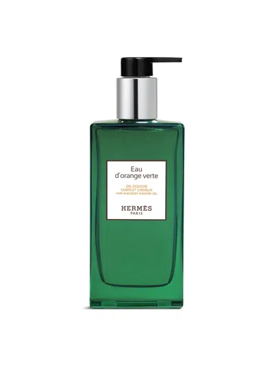 Hermes Eau D'orange Verte Hair And Body Shower Gel 200ml In White