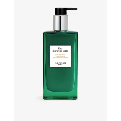 Hermes Eau D'orange Verte Moisturising Body Lotion In White