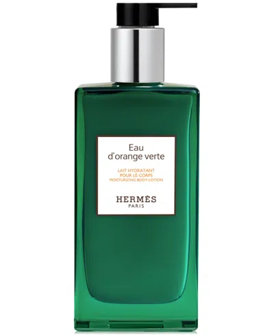 Hermes Eau D'orange Verte Moisturizing Body Lotion, 6.5 Oz. In White