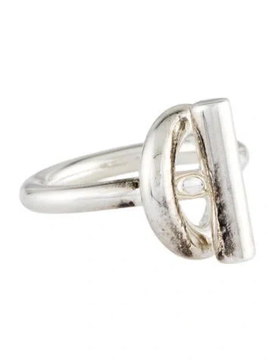 Pre-owned Hermes Echappee Ring, Medium Model In Multi