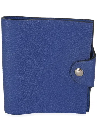 Pre-owned Hermes Hermès Electric Togo Ulysse Mini Notebook Cover (authentic Pre-loved)