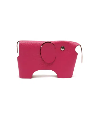 Pre-owned Hermes Hermès Elephant Object In Pink