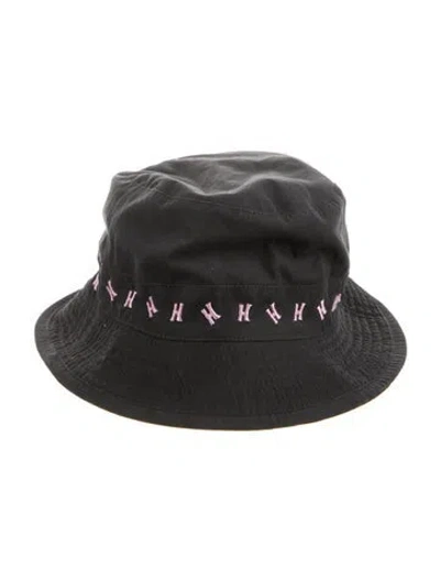 Pre-owned Hermes Embroidered H Bucket Hat In Multi