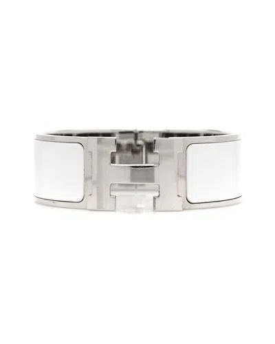 Pre-owned Hermes Hermès Enamel Wide Clic Clac H Bracelet Pm (authentic Pre-loved)