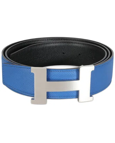 Pre-owned Hermes Hermès Epsom 38mm Constance H Belt, Size 110 (authentic Pre-loved)