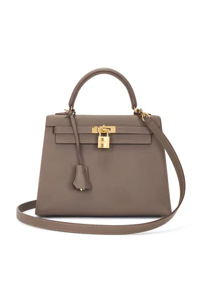 Pre-owned Hermes Epsom Kelly 25 Handbag