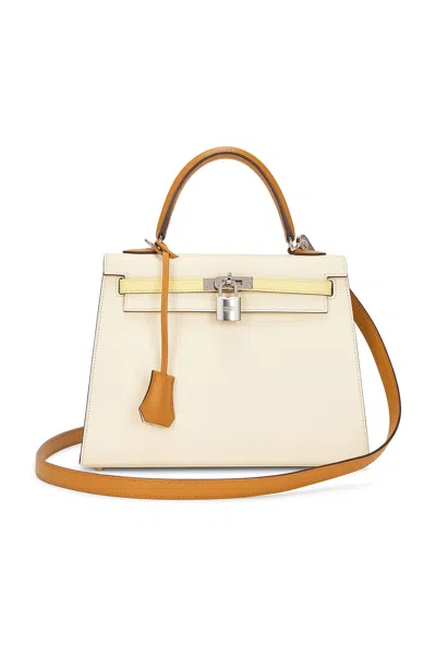 Pre-owned Hermes Epsom Kelly 25 Handbag