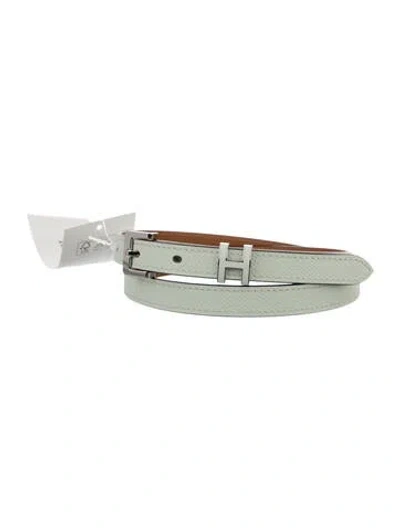 Pre-owned Hermes Epsom Leather Belt In Multi